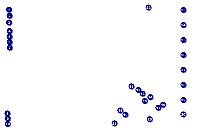 Christmas Ornament Poster Front Field Markers