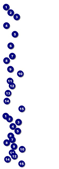 MMA The Fight Night Event Ticket Front Field Markers